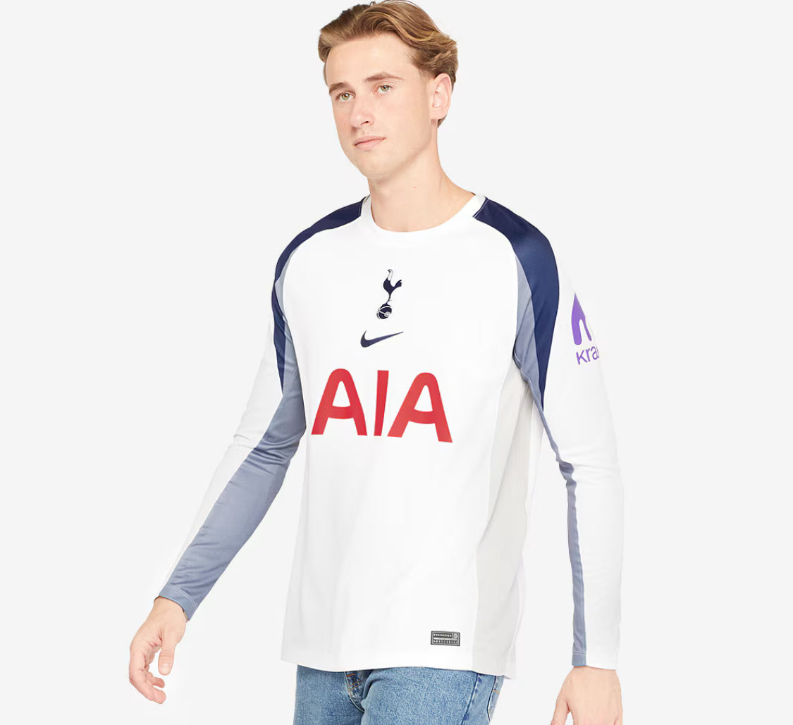 Long Sleeve - Tottenham Hotspur 2025/26 Home - Fan Version