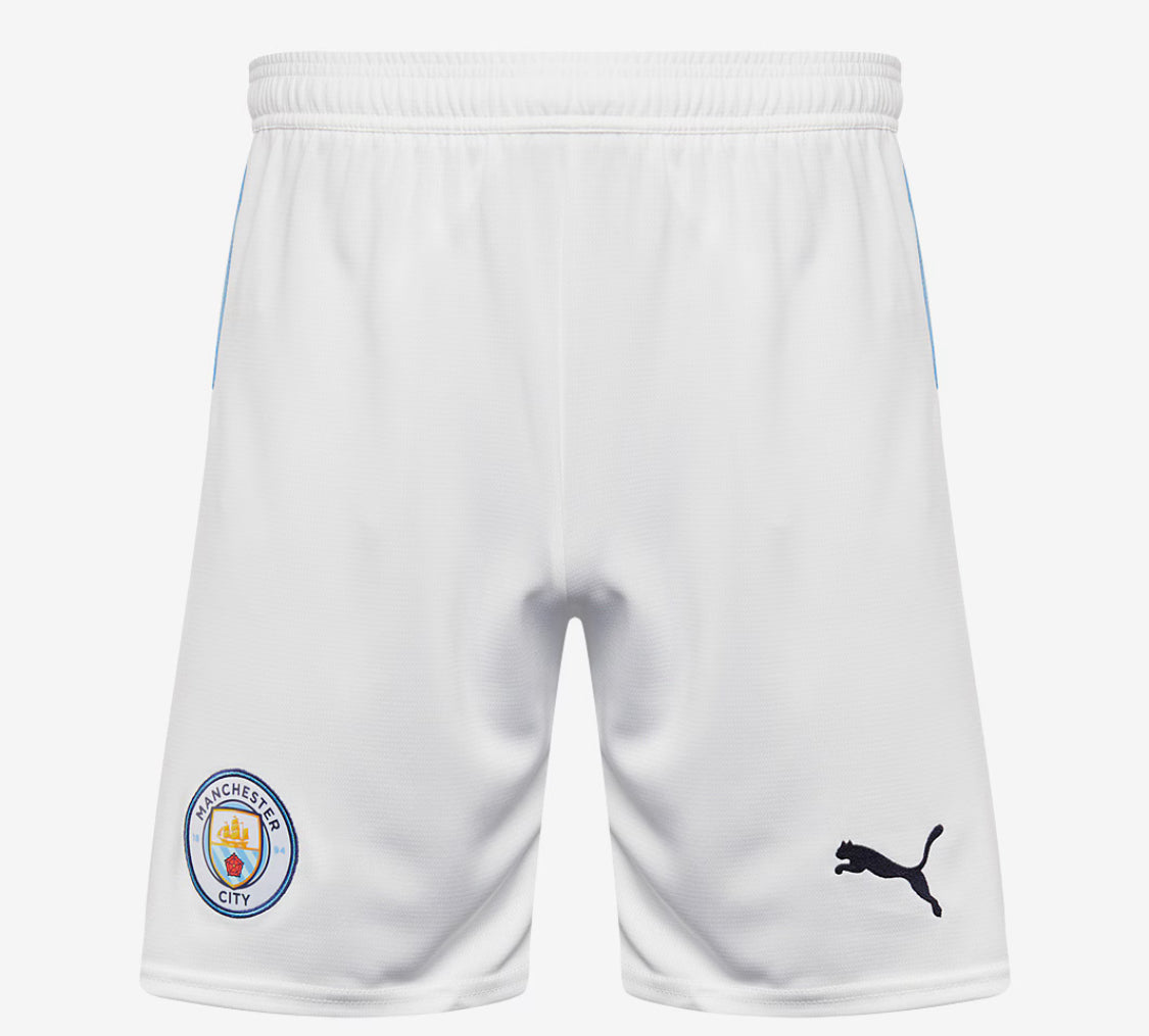 Manchester City 2025/26 Home Shorts - Fan Version