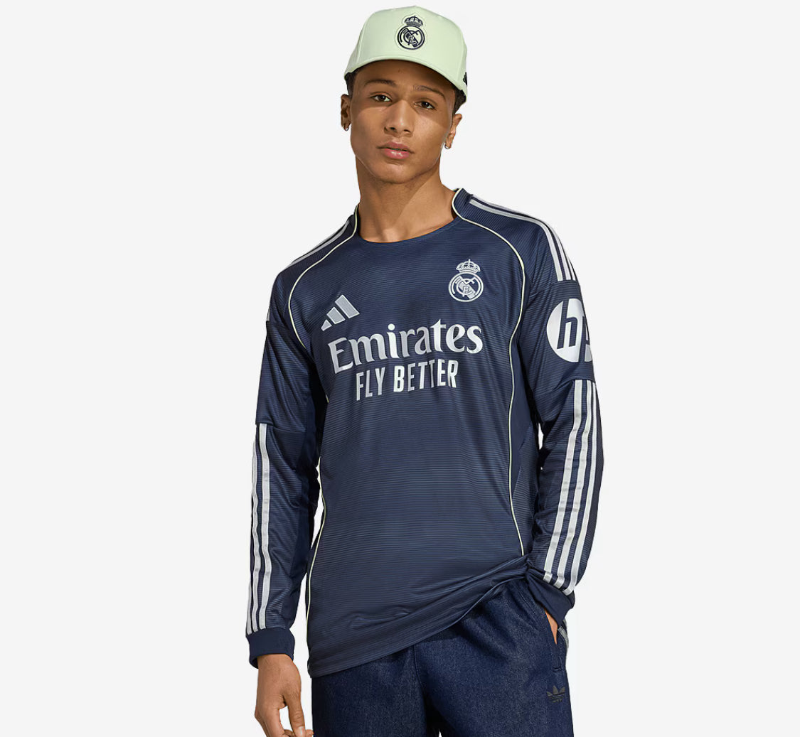 Long Sleeve - Real Madrid 2025/26 Away - Fan Version