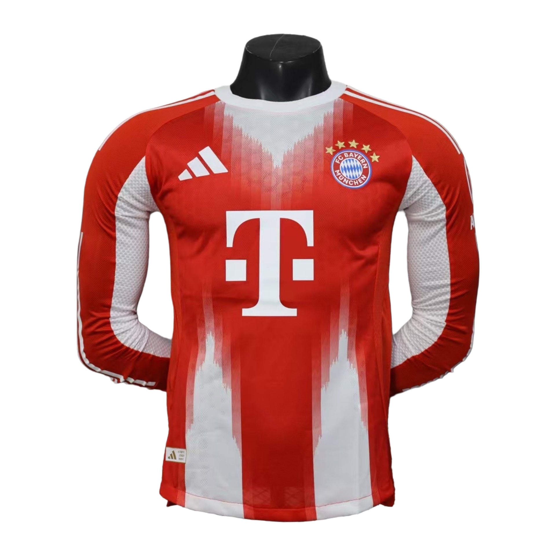 Long Sleeve - Bayern Munich 2025/26 Home Shirt - Pro Version