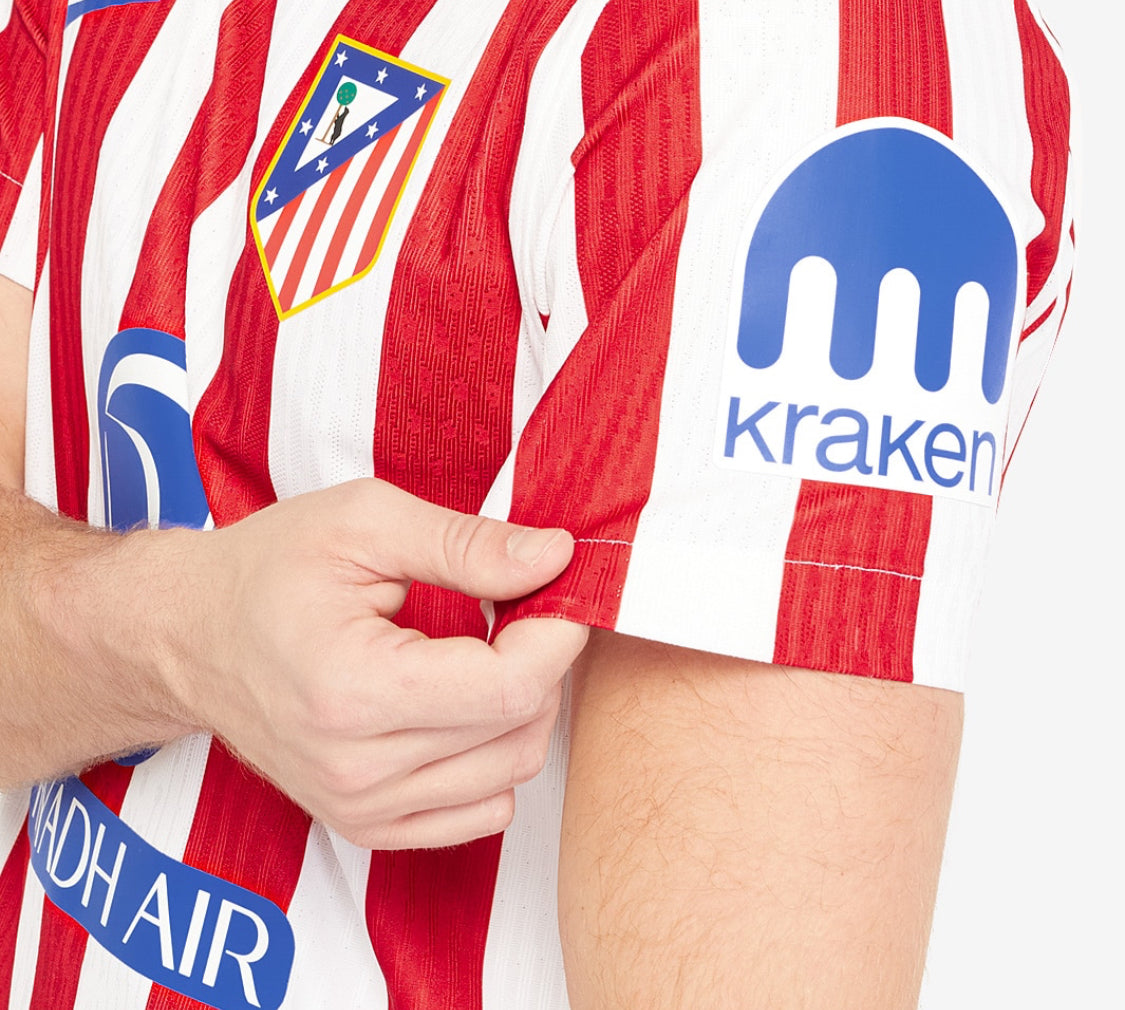 Atletico Madrid 2025/26 Home Shirt- Pro Version